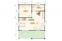 садовый домик 282